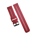 Silicone Men'S 22mm Watch Strap Vertical Stripe Multicolor Luxury Adjustable Watch Strap