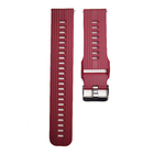 Silicone Men'S 22mm Watch Strap Vertical Stripe Multicolor Luxury Adjustable Watch Strap
